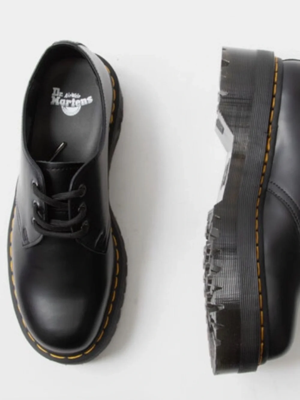 Dr Martens Quads 1461 smooth leather Platform Shoes women’s size US 9